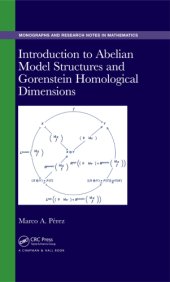 book Introduction to Abelian model structures and Gorenstein homological dimensions