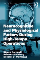 book Neurocognitive and Physiological Factors During High-Tempo Operations