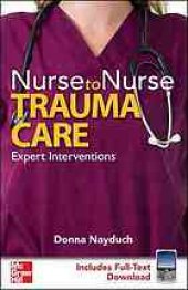 book Nurse to nurse: trauma care