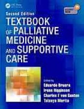 book Textbook of palliative medicine