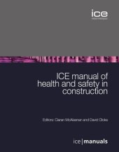 book ICE manual of health and safety in construction