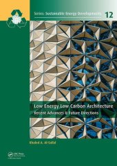 book Low energy low carbon architecture: recent advances & future directions