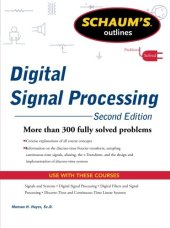 book Schaum's outline of digital signal processing