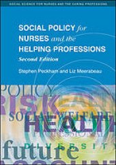 book Social policy for nurses and the helping professions