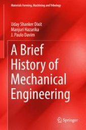 book A Brief History of Mechanical Engineering