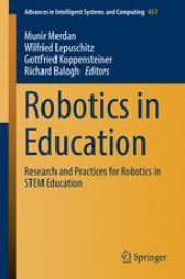 book Robotics in Education: Research and Practices for Robotics in STEM Education