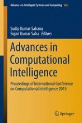 book Advances in Computational Intelligence: Proceedings of International Conference on Computational Intelligence 2015