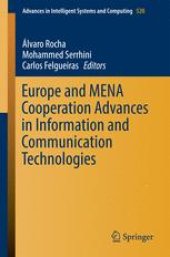 book Europe and MENA Cooperation Advances in Information and Communication Technologies