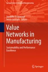 book Value Networks in Manufacturing: Sustainability and Performance Excellence