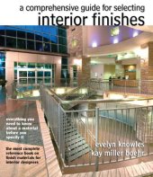 book The comprehensive guide for selecting interior finishes