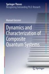 book Dynamics and Characterization of Composite Quantum Systems