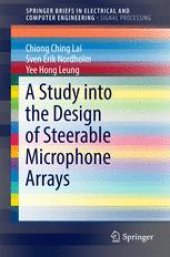 book A Study into the Design of Steerable Microphone Arrays