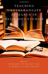 book Teaching Undergraduate Research in Religious Studies