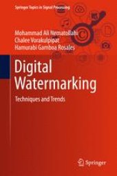 book Digital Watermarking : Techniques and Trends