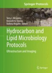 book Hydrocarbon and Lipid Microbiology Protocols: Ultrastructure and Imaging