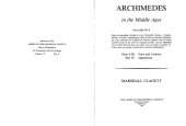 book Archimedes in the Middle Ages. V. Quasi-Archimedean Geometry in the Thirteenth Century . Parts i-iv