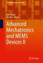 book Advanced Mechatronics and MEMS Devices II