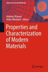 book Properties and Characterization of Modern Materials 