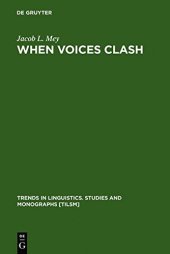 book When Voices Clash: A Study in Literary Pragmatics