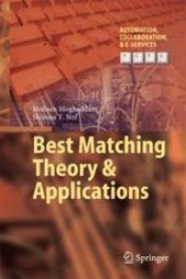 book Best Matching Theory & Applications