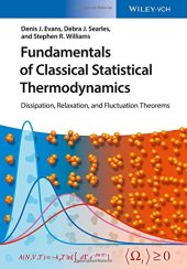 book Fundamentals of classical statistical thermodynamics: dissipation, relaxation and fluctuation theorems