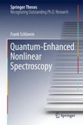 book Quantum-Enhanced Nonlinear Spectroscopy