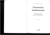 book Grammaire fondamentale - Beknopte Franse sprakkunst voor het voortgezet onderwijs