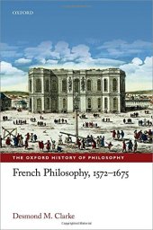 book French Philosophy, 1572-1675