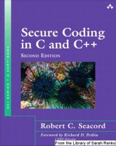 book Secure Coding in C and C++