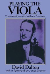 book Playing the Viola: Conversations with William Primrose