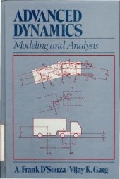 book Advance Dynamics: Modeling and Analysis