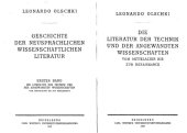 book Geschichte der neusprachlichen wissenschaftlichen Literatur