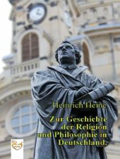 book Zur Geschichte der Religion und Philosophie in Deutschland