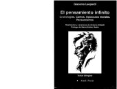 book El pensamiento infinito : Cronologías. Cantos. Opúscolos morales. Pensamientos : textos bilingües