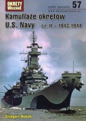 book Kamuflaze Okretow U.S. Navy cz. II  1943-1944 (Okrety Wojenne Numer Specjalny 57)