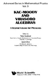 book Kac-Moody and Virasoro algebras. Reprint volume for physicists