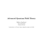 book Lectures on advanced QFT