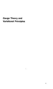 book Gauge theory and variational principles