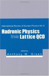 book Hadronic physics from lattice QCD