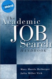 book The academic job search handbook