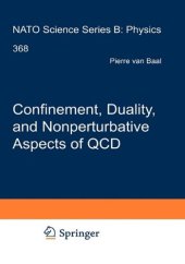 book Confinement, duality, and nonperturbative aspects of QCD