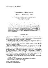 book Renormalization of gauge theories