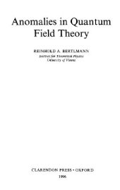 book Anomalies in quantum field theory