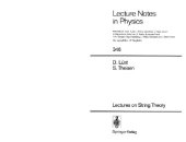 book Lectures on string theory