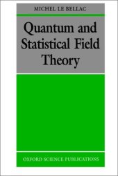 book Quantum and statistical field theory