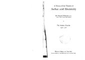 book A history of theories of ether and electricity. The classical theories