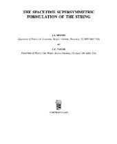 book The spacetime supersymmetric formulation of the strings