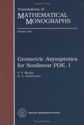 book Geometric Asymptotics for Nonlinear PDE I