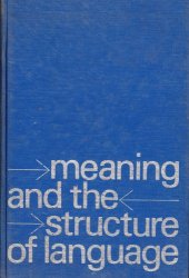 book Meaning and the Structure of Language