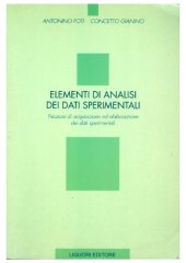 book Elementi di analisi dei dati sperimentali. Nozioni di acquisizione ed elaborazione dei dati sperimentali